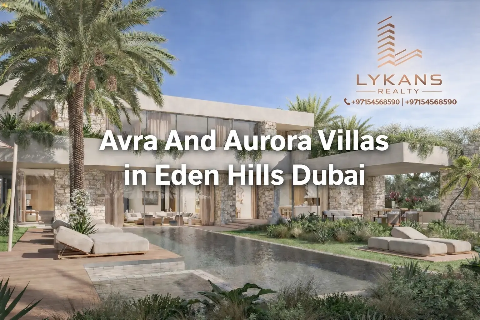 avra and aurora dubai villas hills estate